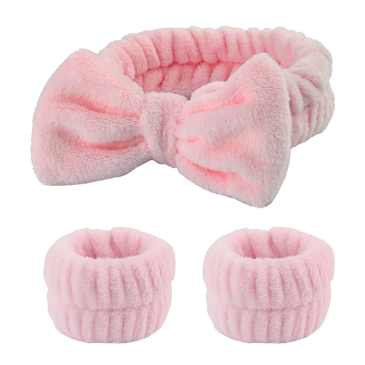 GlowGuard™ Skincare Headband + Wristband Set